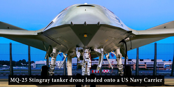 MQ-25 Stingray Tanker Drone