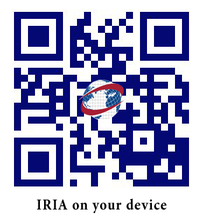 Scan QR code to visit IRIA on your device