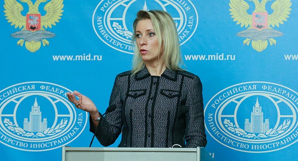 Russian Foreign Ministry's spokeswoman Maria Zakharova
