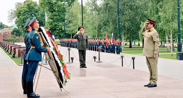 General Raheel Sharif in Russia